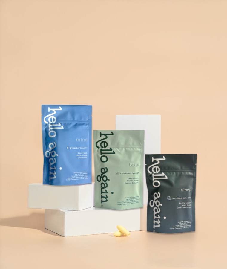 Hello Again products