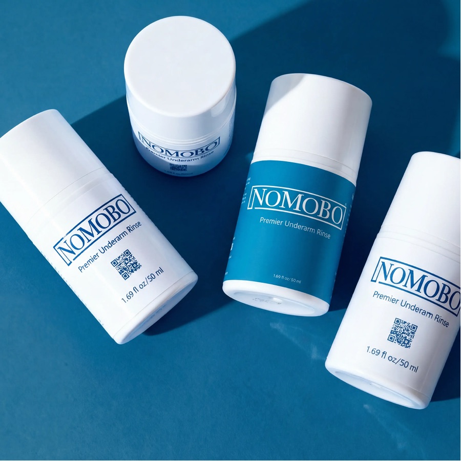 NOMOBO Premier Underarm Rinse products