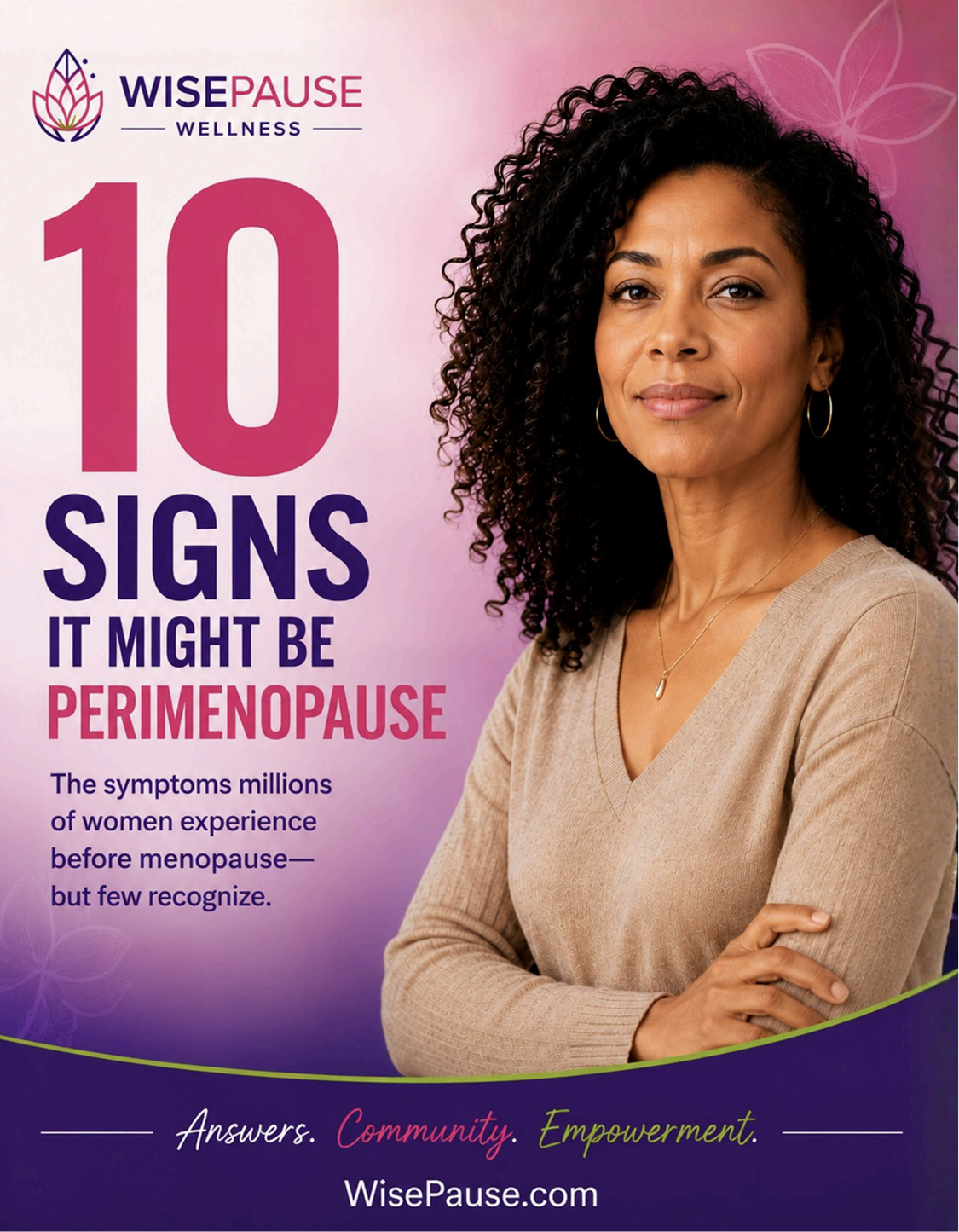 10 Signs It Might Be Perimenopause — guide cover